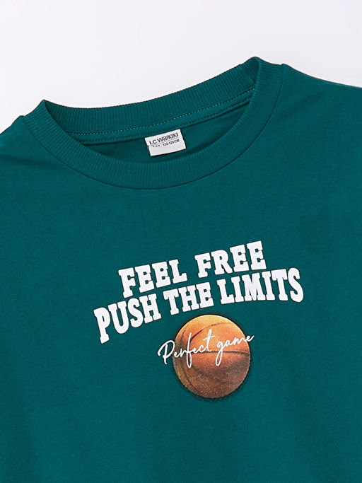 Rahat Kal?p Bisiklet Yaka K?sa Kollu Erkek ?ocuk Ti??rt - Waikiki фото 2