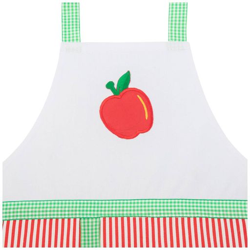 ФАРТУК МАЛЕНЬКИЙ ДЕКОРАТИВНЫЙ ФРУКТОВЫЙ САД ,БЕЛЫЙ\КРАСНЫЙ, 100 - Lefard фото 4