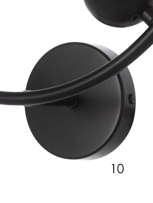 Бра 40281/1W, 1×60 Вт, E27, чёрный