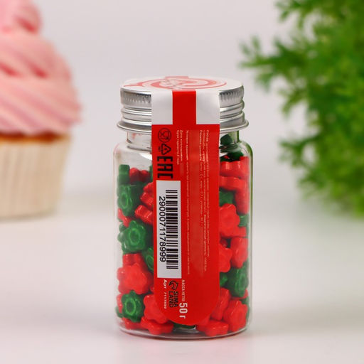 Посыпка кондитерская Рождественское украшение, 50 г - Кондимир фото 7