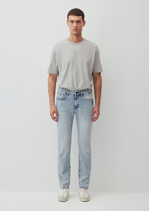 Dylan Classic Denim Golgeli Ac?k Mavi Jean Pantolon  фото 3