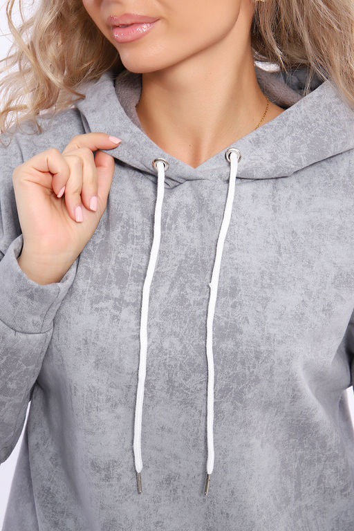 Толстовка Натали 36862 из футера с начесом  фото 38