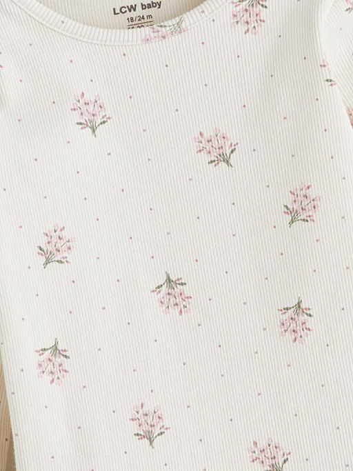 Bisiklet Yaka K?z Bebek Ti??rt 3l?