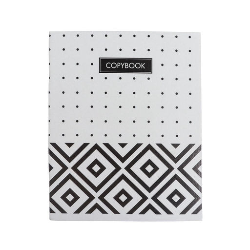 Цена за 5 шт. Тетрадь 48 листов в клетку, Calligrata «ЧБ. Геометрия», МИКС