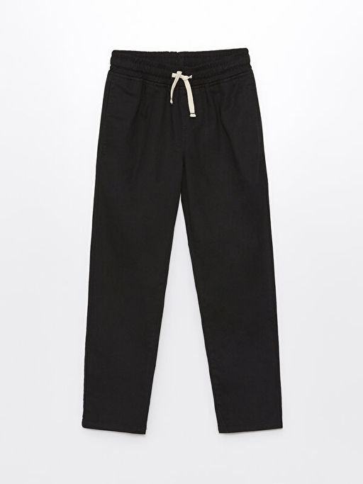 Beli Lastikli Keten Kar???ml? Erkek ?ocuk Pantolon