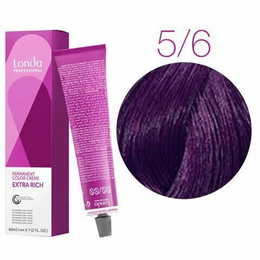 Стойкая краска 5/6 светлый шатен фиолетовый LondaColor - Londa professional фото 2