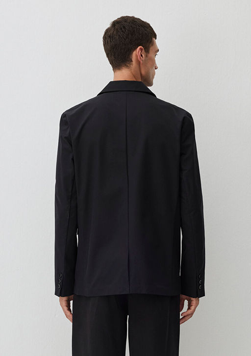 Siyah Blazer Ceket - Mavi фото 5
