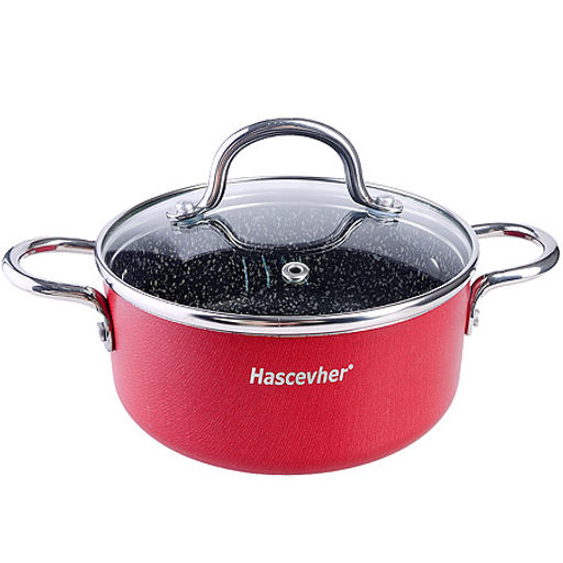 81006 Кастрюля с крышкой 1,4л 16см алюм/нерж/ст MB (х12) - Mayer&boch фото 4