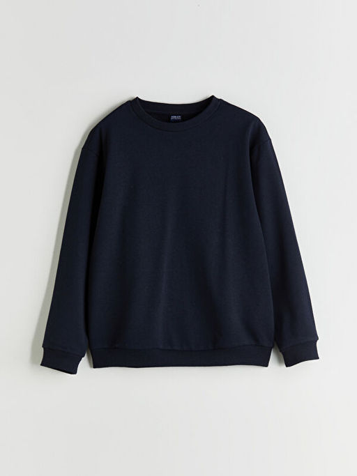 Bisiklet Yaka Erkek ?ocuk Sweatshirt