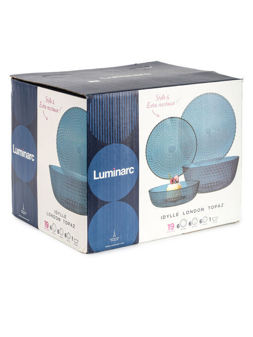 Столовый набор ИДИЛЛИЯ ЛОНДОН ТОПАЗ 19предметов /Люминарк/ - Luminarc фото 29