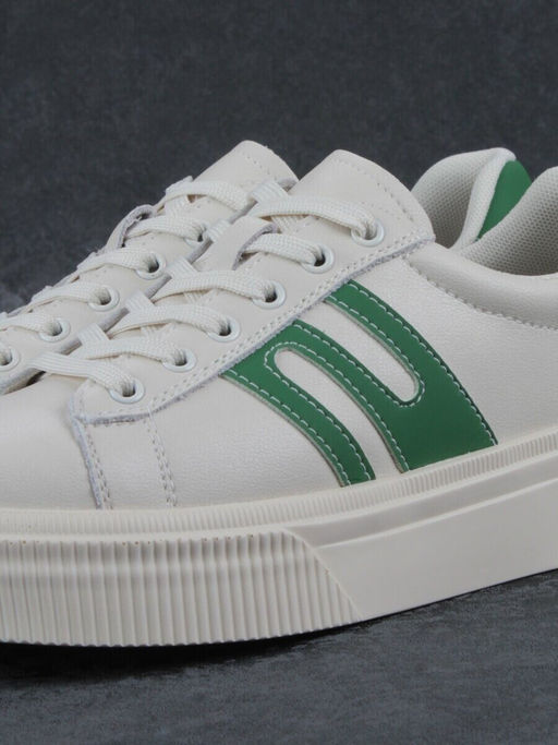 03-YC380-2 BEIGE Кроссовки женские (натуральная кожа)