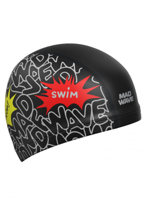 Комбинированные шапочки Mad swim, Smile, Pineapple, Toxic - Mad wave фото 2