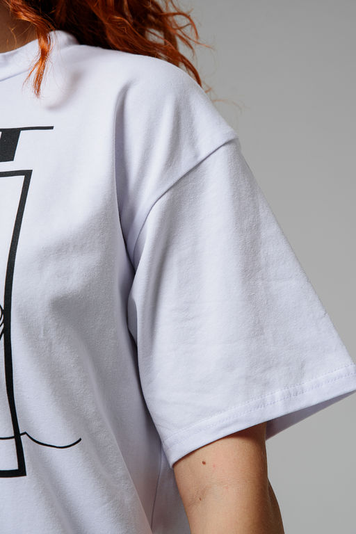 8506/1 Футболка женская оверсайз - Натали фото 135