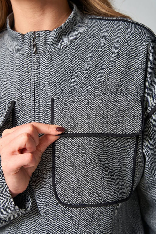 Костюм LAIKONY 373 серый  фото 2