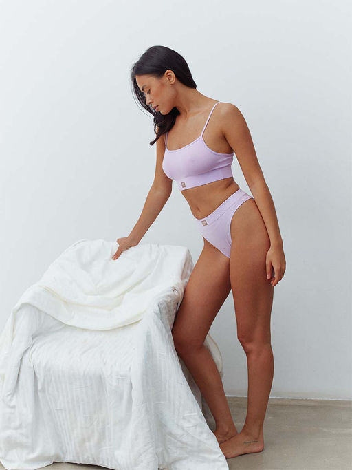 Базовый топ на тонких регулируемых бретелях - My фото 73