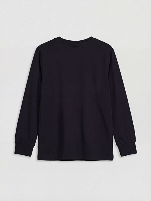 Bask?l? Erkek ?ocuk Pijama Tak?m