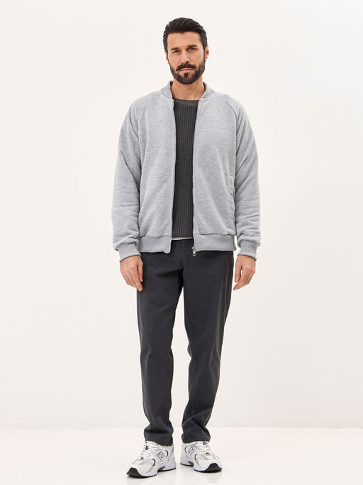 Толстовка мужская 25134-530 футер серый - Avese фото 47