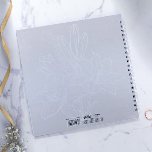 Книга свадебных пожеланий В день нашей свадьбы, на пружине, 21,5 х 21 см - Долго и счастливо фото 5