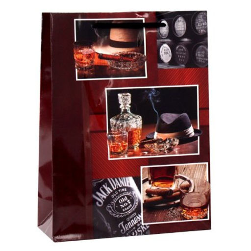 Цена за 12 шт. Пакет подарочный 18x24x7см 23 февраля / 473-1 /уп 12/1500/микс/128г/м2 - Галеонтрейд фото 5