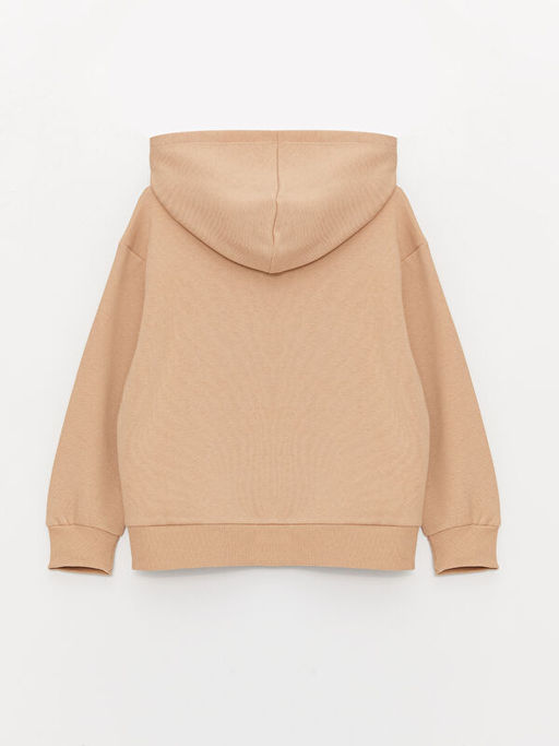 Basic Uzun Kollu K?z ?ocuk Hoodie ve E?ofman Alt? - Waikiki фото 3