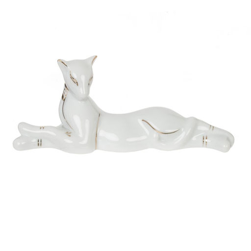 Фигурка декоративная "Кошка", L20 W5,5 H9 см, 2в.