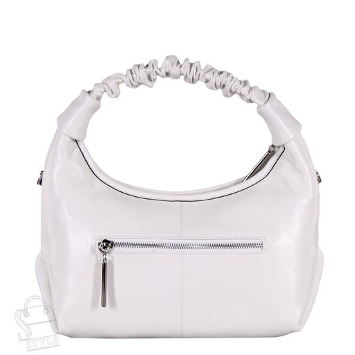 Сумка женская кожаная 0010VG white Vitelli Grassi в Новосибирске