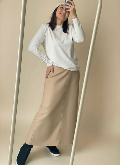 Очень теплая юбка (интерсофт или начес) - Knitka wear фото 17