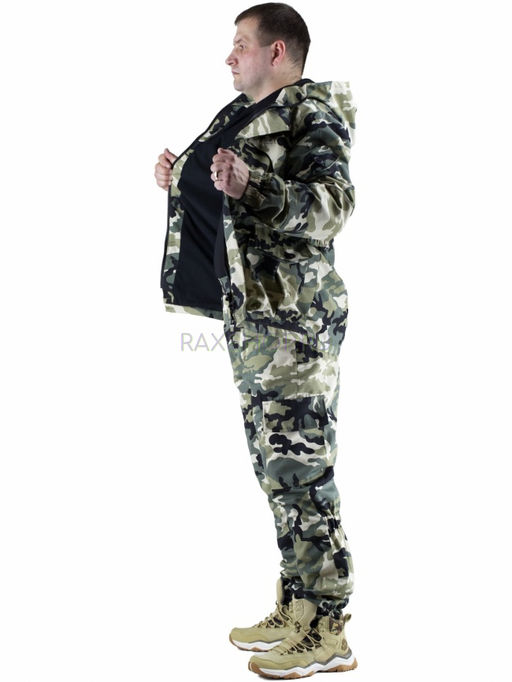 Утепленный демисезонный костюм Forest trail Nappa для активного отдыха (горка на флисе) - Rax фото 7