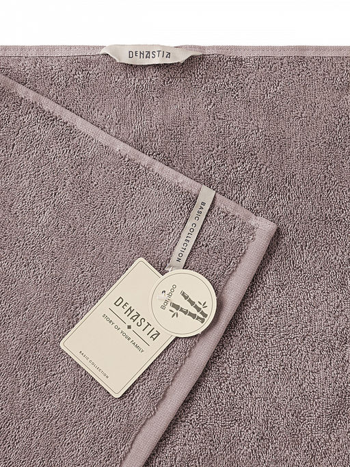 Полотенце махровое 35x70 лиловый махровая ткань - Denastia фото 2