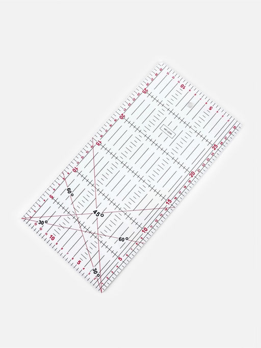 Линейка для квилтинга и пэчворка, 30×15 см, s=3 мм, МИКС