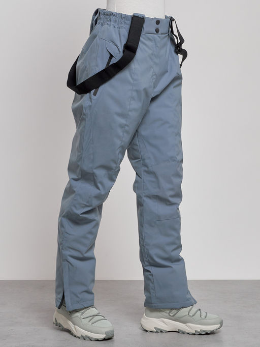 Горнолыжный костюм женский большого размера зимний синего цвета 02308S - Chunmai фото 15