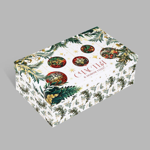 Набор подарочных коробок 6 в 1 С новым годом, 20?12.5?7.5 32.5?20?12.5 см