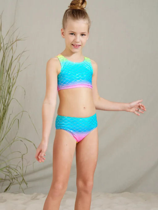 PlayToday / Купальный костюм трикотажный для девочек  фото 3