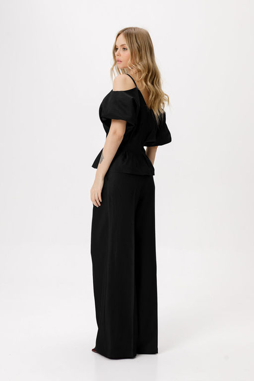 Блуза Pirs 6418 чёрный  фото 4