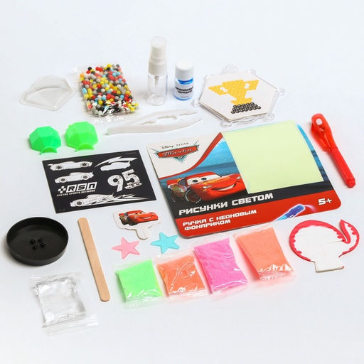 Набор для опытов Большой набор опытов,7 крутых опытов, 7 в 1, Тачки - Disney фото 13