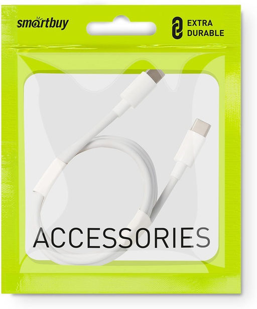 Кабель Type-C - Type-C, 3 м, 100Вт, fast charge, PD, QC (iK-331FC) "Smartbuy"