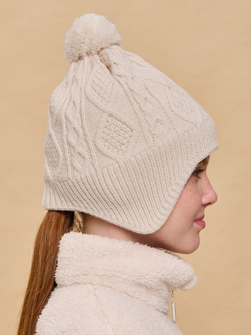 PELICAN, шапка детская, Молочный фото 2