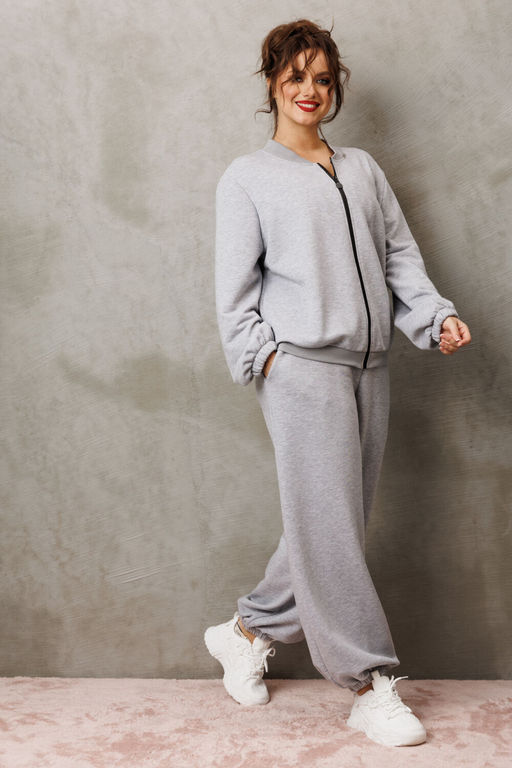 Костюм Anastasia 1317 серый меланж фото 6