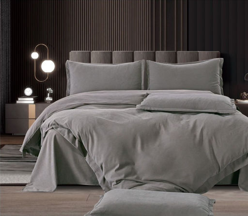 КПБ Boris Бархатный Сатин однотонный в коробке BORBSOB09