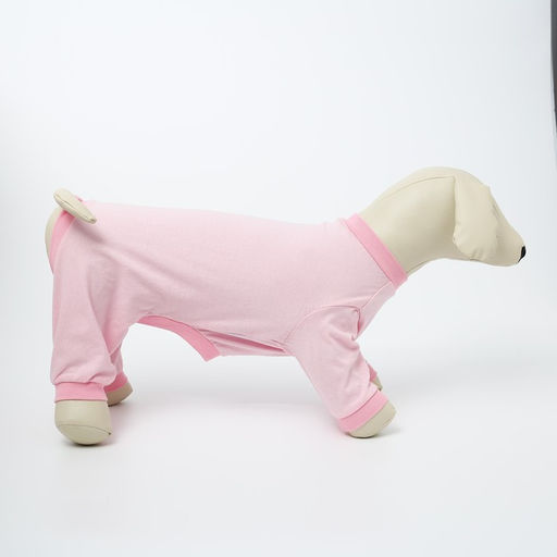 Костюм для животных нежно-розовый, L (ДС 39, ОШ 36-38, ОГ 60-62) - Пушистое счастье фото 2