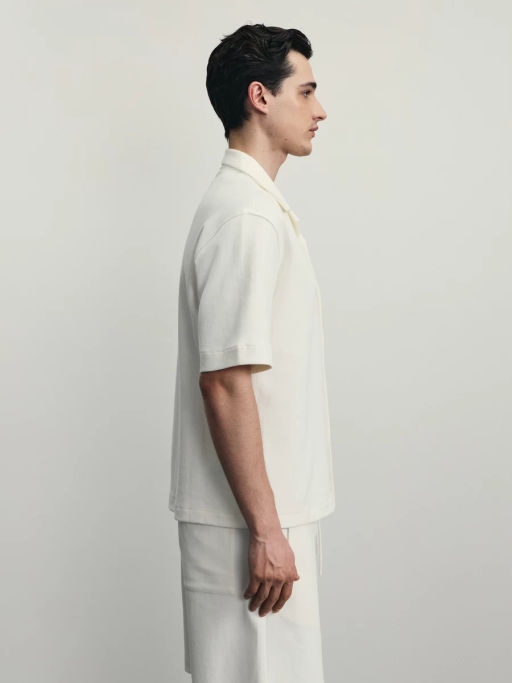 Рубашка из хлопка интерлок / Zarina  фото 5