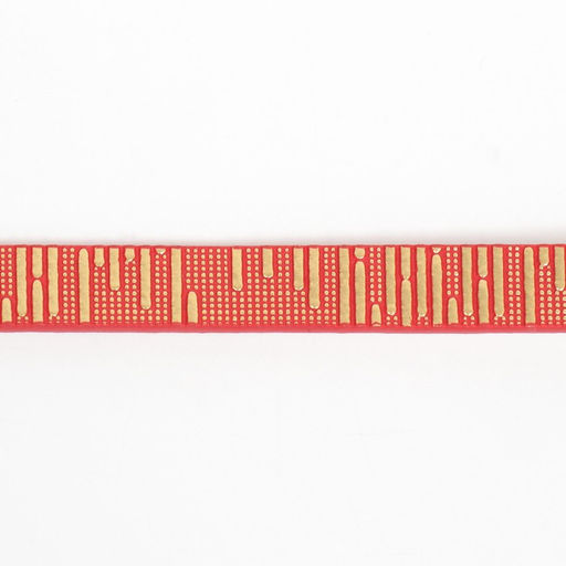 Ошейник Блестящая полоса, искусственная кожа, 31 х 1 см, микс цветов - Пижон фото 8