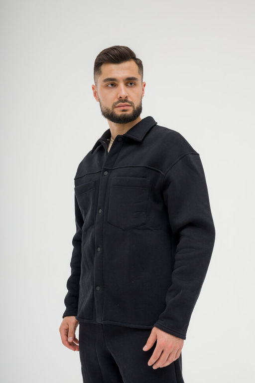 Утепленный костюм на кнопках футер 3-нитка начес - Knitka wear фото 11