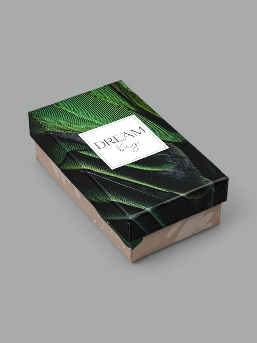 Набор коробок 10 в 1, упаковка подарочная, GREEN, 12?7?4 - 32.5?20?12.5 см