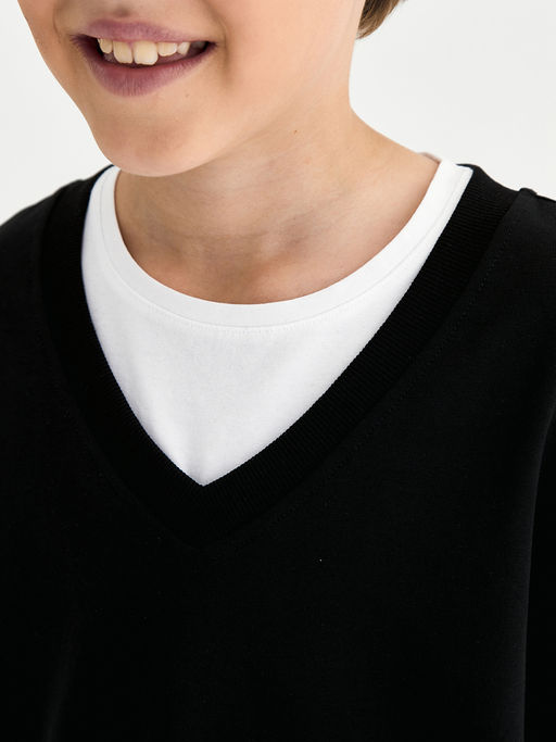 Черный жилет