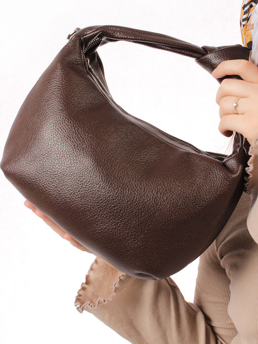 LACCOMA сумка Офелия-Y2005-коричневый эко кожа хлопок