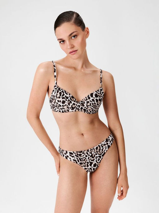 Infinity / Бюстгальтер купальный жен. V-shape Classic Nefeli леопардовый принт - Infinity Lingerie фото 2