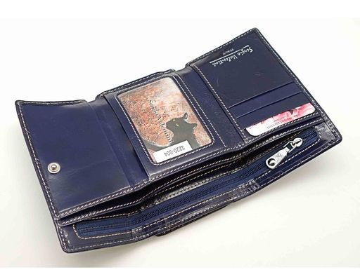 Маленький женский кожаный кошелек Sergio Valentini СВ 3220-004  фото 4