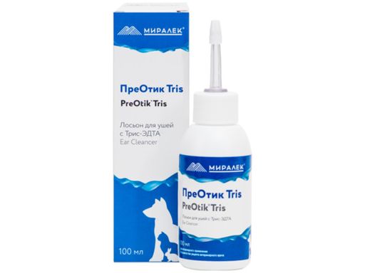 Лосьон для ушей ПреОтик TRIS, 100 мл (25 фл/кор)