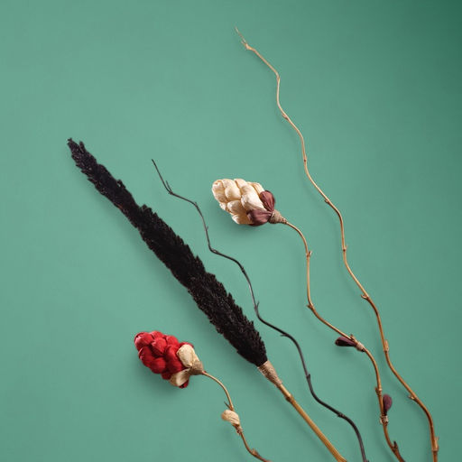 Интерьерный декор из бамбука, 200 см, светлый